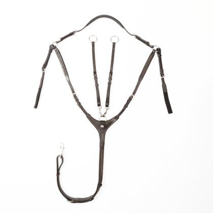 Napierśnik Kavalkade Diandro, brązowy Napierśnik Kavalkade Diandro, brązowy