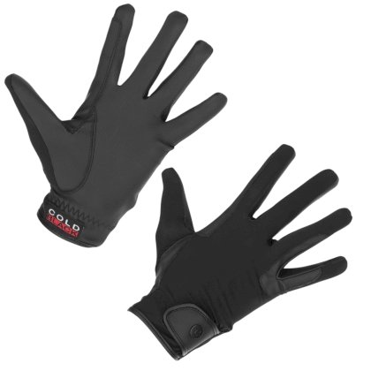 Kolekcyjne rękawiczki Covalliero SS 2025, czarne Kolekcyjne rękawiczki Covalliero SS 2025, czarne