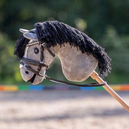 Ogłowie dla Hobby Horse QHP Sunset, czarne