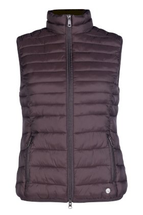 Damska kamizelka jeździecka HKM Lena, ciemny brązowy