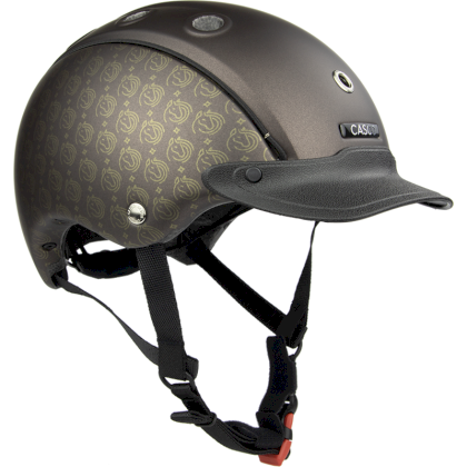 Kask jeździecki CASCO Choice Starlit, Brown Kask jeździecki CASCO Choice Starlit, Brown