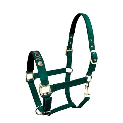 Kantar HorseEnjoy Velvet, zielony Kantar HorseEnjoy Velvet, zielony