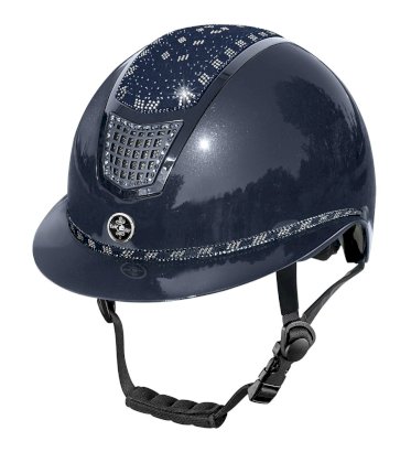 Kask jeździecki FAIRPLAY QUANTINUM 2.0 W-V EOS SHINY, granat