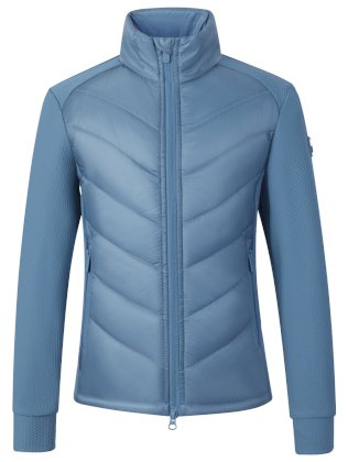 Kurtka jeździecka funkcyjna dziecięca Covaliero 2026, smoked blue