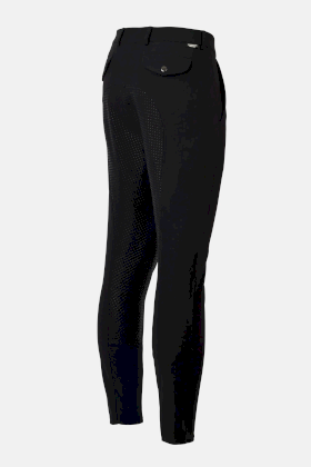 Bryczesy męskie do jazdy konnej Grand Prix Pro, czarne