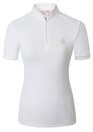 Koszula na zawody jeździeckie Covaliero 2026, biała