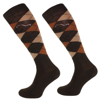 Podkolanówki jeździeckie Comodo, chocolate Podkolanówki jeździeckie Comodo, chocolate