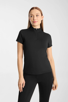 Koszulka treningowa Emmie, czarna Koszulka treningowa Emmie, czarna