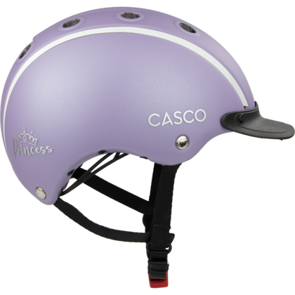 Kask jeździecki dla dzieci CASCO Nori Princess, violet
