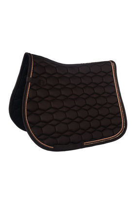 Czaprak HKM Rosegold Glamour, brązowy Czaprak HKM Rosegold Glamour, brązowy