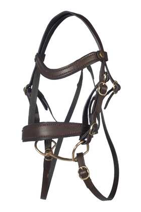 Ogłowie Hobby Horsing Basic, brązowe