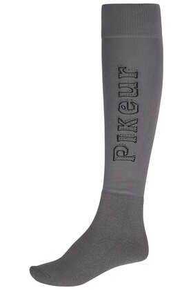 Damskie podkolanówki jeździeckie Pikeur Wool, basalt grey