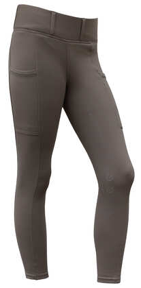 Legginsy dziecięce ocieplane Covalliero F/W 2026, milky chocolate