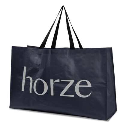 Duża torba shopper na sprzęt jeździecki, granatowa Duża torba shopper na sprzęt jeździecki, granatowa