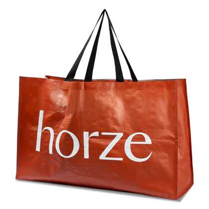 Duża torba shopper na sprzęt jeździecki, pomarańczowa Duża torba shopper na sprzęt jeździecki, pomarańczowa