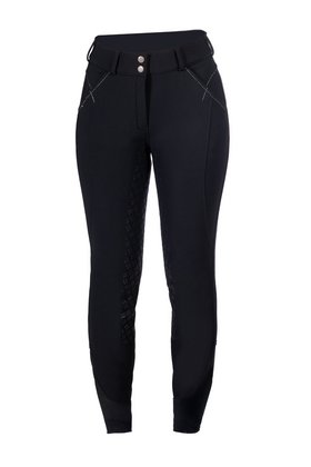 Bryczesy softshell ocieplane Chrysti, czarne