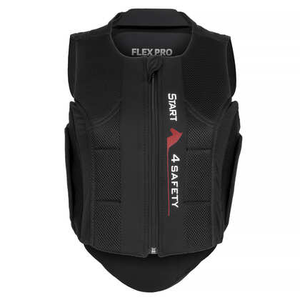 Kamizelka ochronna do jazdy konnej START FlexPro, czarna Kamizelka ochronna do jazdy konnej START FlexPro, czarna