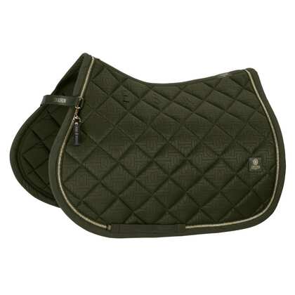 Czaprak Jaquard Eskadron Heritage 26/27, deep moss Czaprak Jaquard Eskadron Heritage 26/27, deep moss