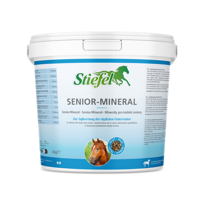 Senior Mineral Stiefel Witaminy dla starszych koni, 3kg Senior Mineral Stiefel Witaminy dla starszych koni, 3kg
