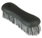 Szczotka Softgrip z krótkim włosiem, Horze, czarny