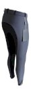 Bryczesy męskie Spasport z krótkim lejem, szaroczarne