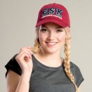 Czapeczka z daszkiem Eskadron Equestrian Fanatics, bordowa