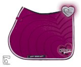 Czaprak Eskadron w Tundrze - Heart Quilted Eskadron Next Generation, berry