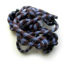 Kantar sznurkowy, czekoladowo/błękitny