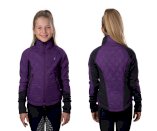 Kurtka jeździecka Horze Zoe Jrunior w kolorze fioletowym