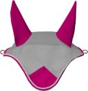Nauszniki York Air Mesh, szaro-różowe