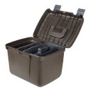 Skrzynka na szczotki Horze Smart, brązowa