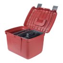 Skrzynka na szczotki Horze Smart, czerwona