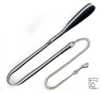 Eskadron Wrocław - uwiąz z łańcuszkiem Classic Sports Eskadron, orzech-biały-czarny,  jesień-zima 2015.