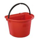 żłób Panaro z rączką, czerwony