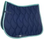 Czaprak HKM Siena, granatowy/miętowy