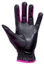 Rękawiczki York Nevada, czarno-różowe