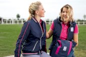 Kamizelka jeździecka -Active 19- HKM PRO TEAM, granatowy 105636900