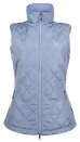 Kamizelka jeździecka -Limoni quilt-, przydymiony niebieski
