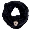 HKM Komin -Soft- z polarem 10712. Kategoria: jeździec, , HKM jesień zima 2018. Kolor ciemny granatowy