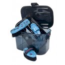 Zestaw do czyszczenia -Funny Horses- 9608. Kategoria: koń, szczotki, Funny Horses® jesień zima 2019. Kolor niebieski