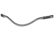 Naczółek Busse Colour Wave, czarny/srebrny