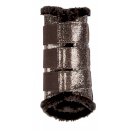 Ochraniacze -Comfort- Glitter HKM, bronze