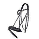 Ogłowie -Amanda- czarny/antracyt