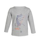 Shirt dziecięcy -King Clyde- szary mieszany