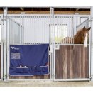 Zasłona na boks, 130 x 120 cm ciemny granatowy -