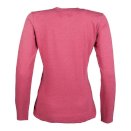 Koszulka jeździecka HKM PRO TEAM, malinowa