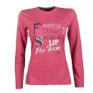 Shirt -Speed Print- HKM PRO TEAM, malinowy