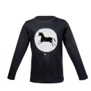 Shirt -Romeo Wendepailletten- , grafit