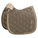 Czaprak Eskadron Glossy Brand, deeptaupe