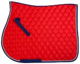 Czaprak York Soler, czerwono-granatowy